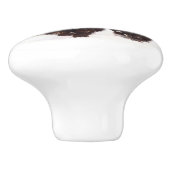 Drei Bison-Keramiken Keramikknauf (Seitenansicht)