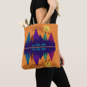 Drei Bison Tasche (Von Nahem)