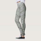 Drei-Blatt-Skelette Leggings (Links)