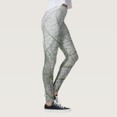 Drei-Blatt-Skelette Leggings (Rechts)