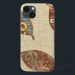 Drei Blätter auf Leinenbeschaffenheits-Hintergrund iPhone 13 Hülle<br><div class="desc">Die besten Sachen kommen in threes! Set auf einem Leinenhintergrund,  den dieses Blätter schaut,  wie sie in Richtung zum Boden in einem herbstlichen Tumble schwimmen. Fangen Sie sie und setzen Sie sie auf Ihre Wand heute!</div>