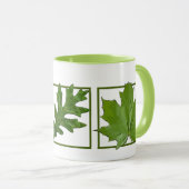 Drei Blätter Tasse (VorderseiteRechts)