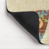 Drei Blätter zum Hintergrund von Texturtexturen Mousepad (Ecke)