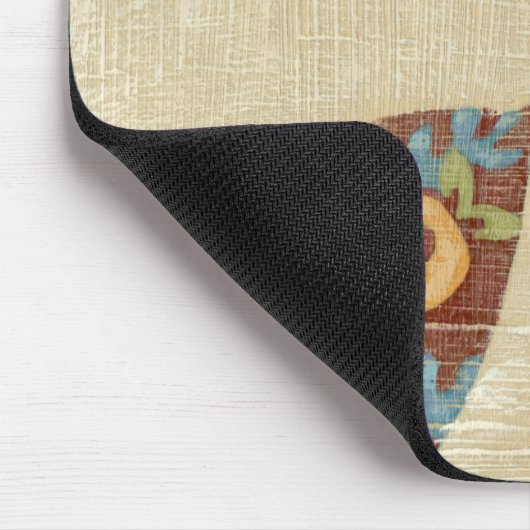 Drei Blätter zum Hintergrund von Texturtexturen Mousepad (Ecke)