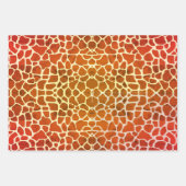 Drei Blätter zum Verpacken von Papier, MultiGiraff (Vorderseite 3)