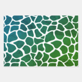 Drei Blätter zum Verpacken von Papier, MultiGiraff (Vorderseite)