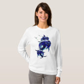 Drei Blau DolphinsT-Shirt T-Shirt (Vorne ganz)