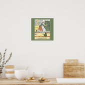 Drei Blinde Mäuse drucken Poster (Küche)