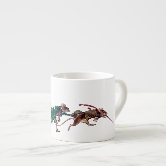 Drei blinde Mäuse Espressotasse (Vorderseite Rechts)