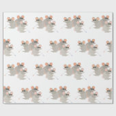 Drei Blinde Mäuse Geschenkpapier (Flach)