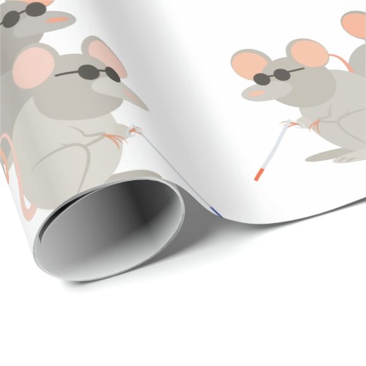 Drei Blinde Mäuse Geschenkpapier (Rolleneckpunkt)