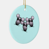 Drei Blinde Mäuse Keramikornament (Rechts)