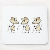 drei blinde Mäuse Mousepad (Vorne)