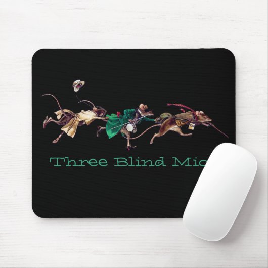 Drei Blinde Mäuse Mousepad (Mit Mouse)