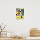 Drei Blinde Mäuse Mutter Gänse Kinderzimmer Rhyme Poster (Küche)