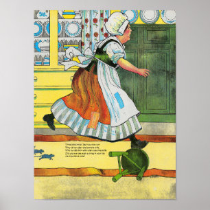 Drei Blinde Mäuse Mutter Gänse Kinderzimmer Rhyme Poster