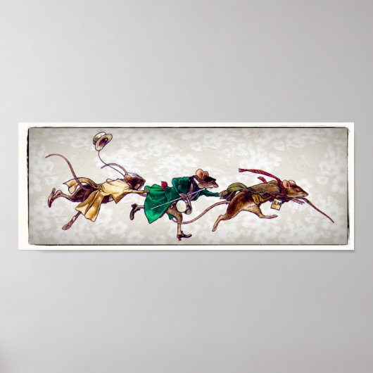 Drei Blinde Mäuse Poster (Vorne)