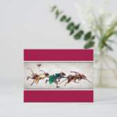 Drei Blinde Mäuse Postkarte (Stehend Vorderseite)