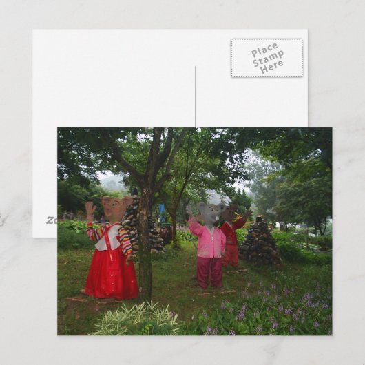 Drei Blinde Mäuse Postkarte (Vorne/Hinten)