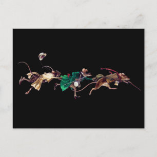 Drei Blinde Mäuse Postkarte