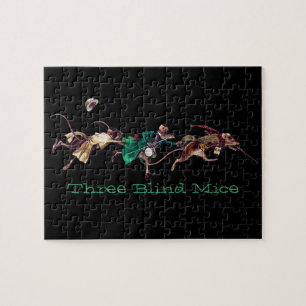 Drei Blinde Mäuse Puzzle