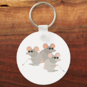 Drei Blinde Mäuse Schlüsselanhänger (Vorderseite)