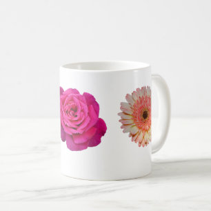 Drei Blume Kaffeetasse