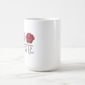 Drei Blume Namaste Kaffeetasse (Mittel)