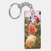 Drei Blume Schlüsselanhänger (Vorderseite links)