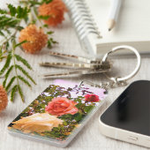 Drei Blume Schlüsselanhänger (Vorderseite rechts)