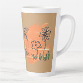 Drei Blumen Farbprobe Milchtasse (Rechts)