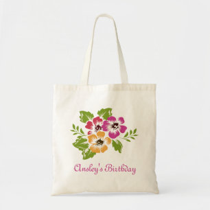Drei Blumen-Taschen-Tasche Tragetasche