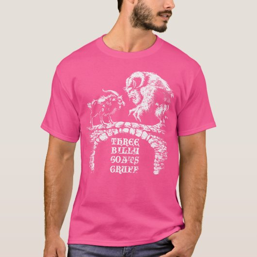 Drei Böcke Brumm Märchen T-Shirt (Vorderseite)