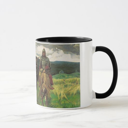 Drei Bogatyrs (1898) durch Druck Viktor Vasnetsov Tasse (Rechts)