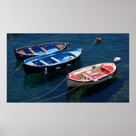Drei Boote Poster (Vorne)