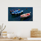 Drei Boote Poster (Küche)