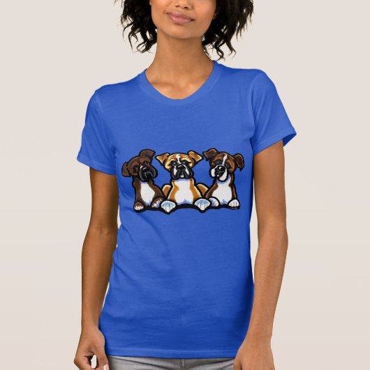 Drei Boxer T-Shirt (Vorderseite)