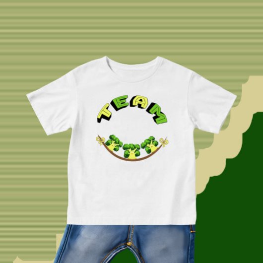 Drei Brokkoli Baby T-shirt