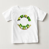 Drei Brokkoli Baby T-shirt (Vorderseite)
