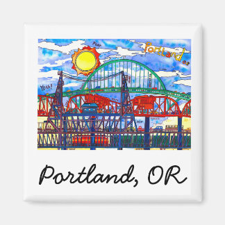 Drei Brücken Magnet