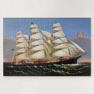 Drei Brüder Klipper Schiff 1875 Puzzle