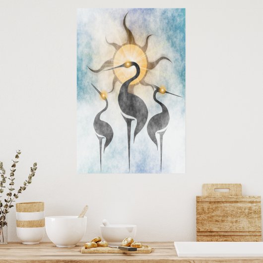 Drei Brüder Poster (Küche)