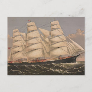 Drei Brüder Schiff Postkarte
