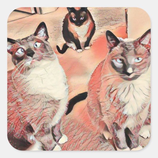 Drei Brüder Sticker (Vorderseite)