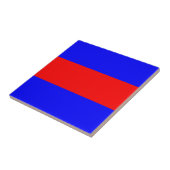 drei Buchstaben des maritimen Alphabets Fliese (Seite)