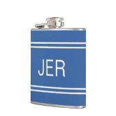 Drei Buchstaben Initials Mit Monogramm Drink Royal Flachmann (Links)