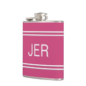 Drei Buchstaben Mit Monogramm Getränke in heißem R Flachmann (Links)