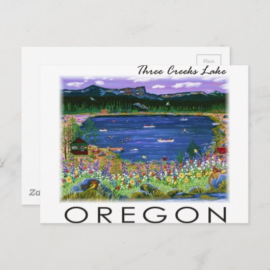 Drei Buchten Postkarte (Vorne/Hinten)