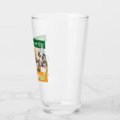 Drei Bulldoggen in Kostümen Glas (Links)