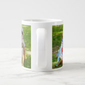 Drei Bulldoggen in Kostümen Jumbo-Tasse (Rückseite)